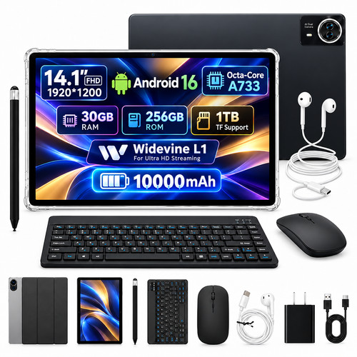 Android tablet ips fhd - android, 14"